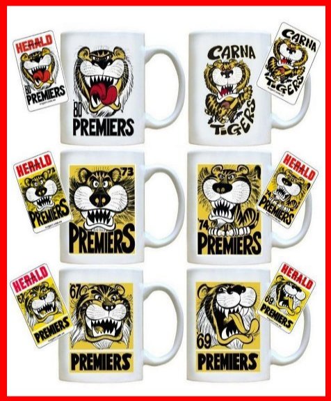 Richmond Premiership Mugs FREE POSTAGE